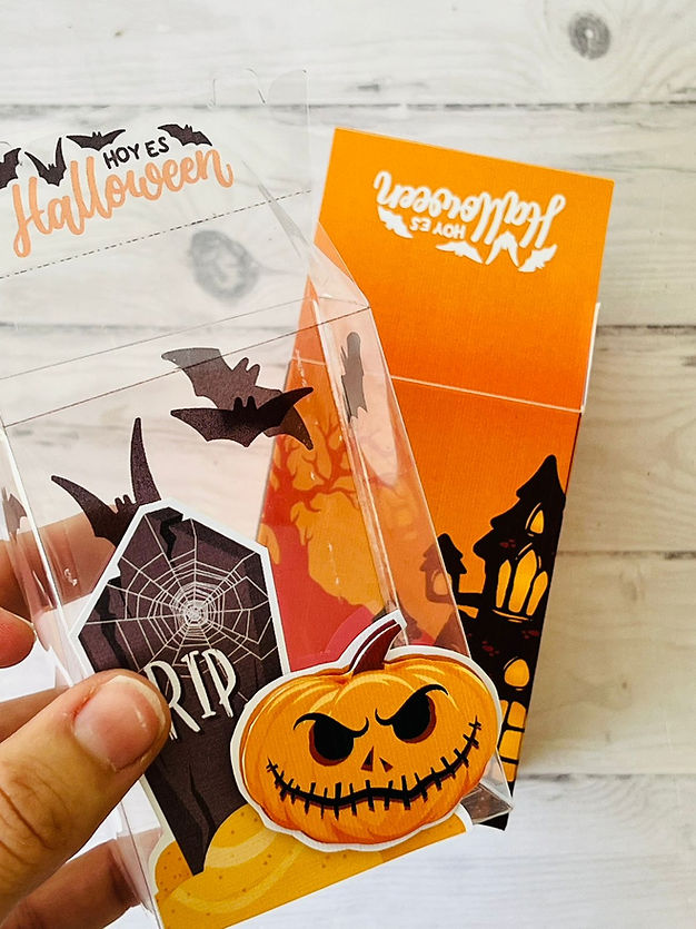 Cajita de Halloween por Frogcreativo