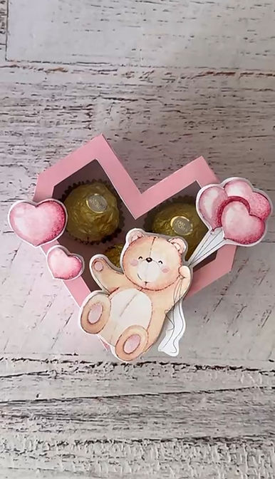 Cajita para San Valentín por Frogcreativo