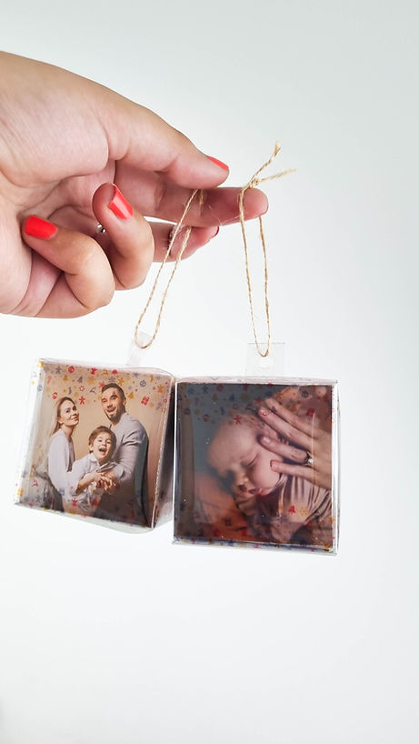 Cubo navideño