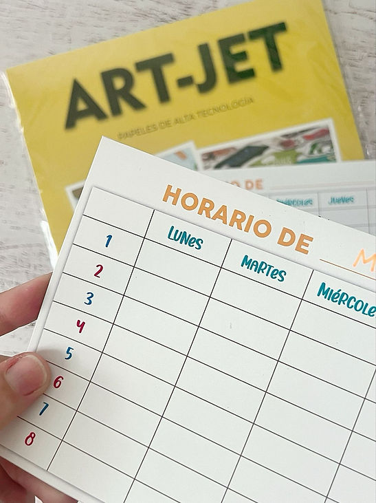 Horario escolar por Frogcreativo