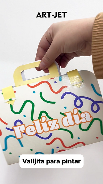 Valijita para pintar del Día de la Niñez